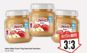 IGA Heinz baby food offer