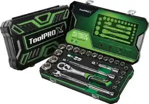 SuperCheap Auto Toolpro-x 24 pce 1/2” dr metric socket set offer