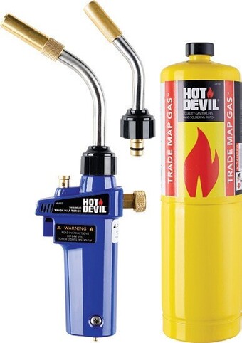 Hot devil trade map twin torch kit