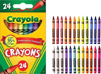 Crayola 24 pack crayons