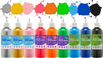 Officeworks Kadink 500ml washable poster paint offer