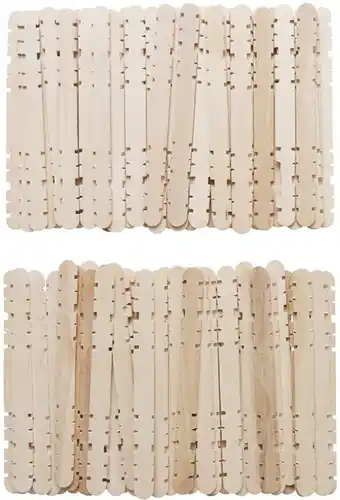 Officeworks 100 pack construction sticks natural offer