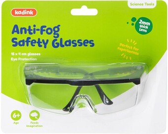 Officeworks Kadink anti-fog safety glasses offer