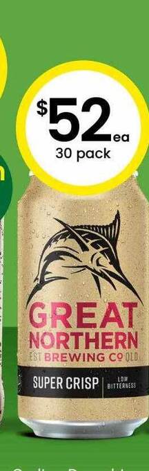 The Bottle O Great northern offer