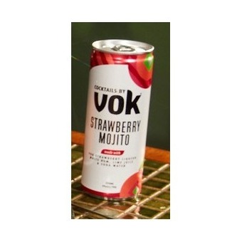 Vok strawberry mojito can 250ml