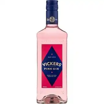 Dan Murphy's Vickers pink gin 700ml offer