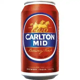 Dan Murphy's Carlton mid cans 375ml offer