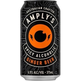 Dan Murphy's Amplys hard ginger beer can 375ml offer