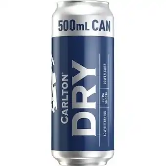 Dan Murphy's Carlton dry dry cans 500ml offer