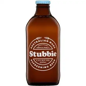 Dan Murphy's Stubbie refreshing beer 330ml offer