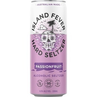 Dan Murphy's Island fever passionfruit seltzer 330ml offer