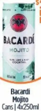 Bacardi Mojito 4x250ml