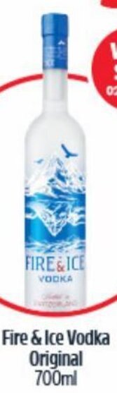 BWS Fire & Ice Vodka Original 700ml offer