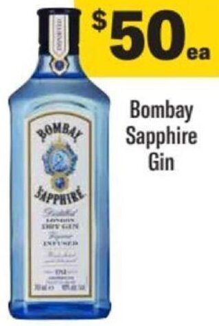 Liquorland Bombay Sapphire Gin offer