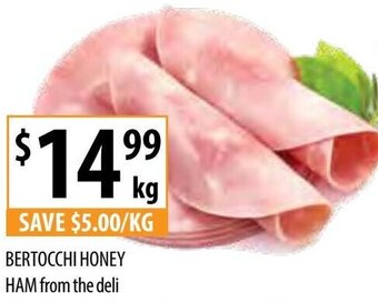 Supabarn Bertocchi Honey Ham From The Deli offer