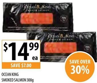 Ocean King Smoked Salmon 300g