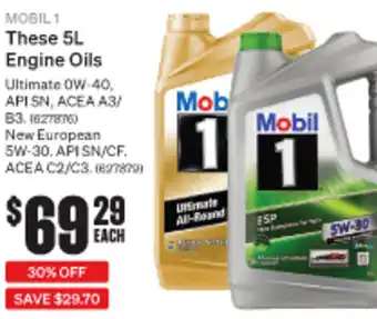 SuperCheap Auto Mobil 1 These 5L Engine Oils offer