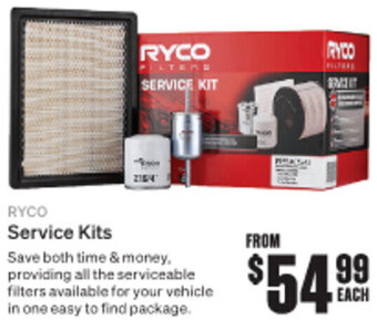 SuperCheap Auto Ryco Service Kits offer