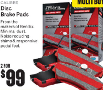 SuperCheap Auto Calibre Disc Brake Pads offer