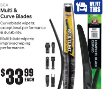 SuperCheap Auto SCA Multi & Curve Blades offer