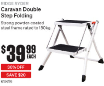 SuperCheap Auto Ridge Ryder Caravan Double Step Folding offer