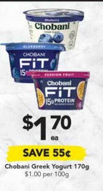 Drakes Chobani greek yogurt offer