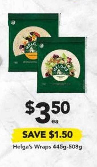 Drakes Helga's wraps offer