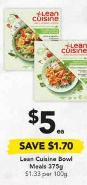 Drakes Lean cuisine bowl meals offer