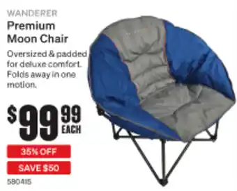 SuperCheap Auto Wanderer Premium Moon Chair offer