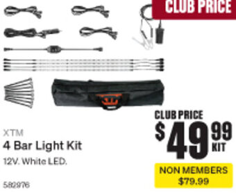 SuperCheap Auto XTM 4 Bar Light Kit offer