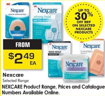 Nexcare Selected Range