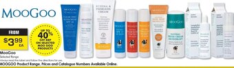 Pharmacy Direct MooGoo Selected Range offer