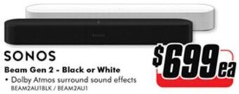 The Good Guys Sonos Beam Gen 2 offer