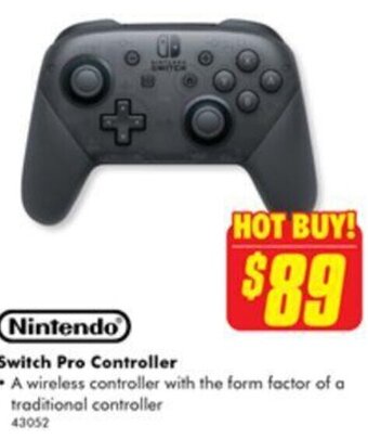 The Good Guys Nintendo Switch Pro Controller offer