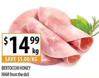 Supabarn Bertocchi honey ham offer