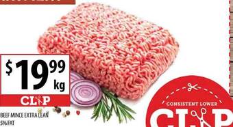 Supabarn Beef mince extra lean 5% fat offer