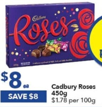 Ritchies Cadbury Roses 450g offer
