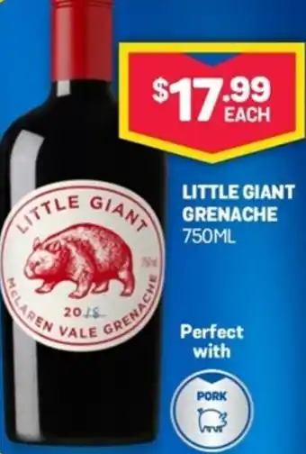 Little Giant Grenache 750ml