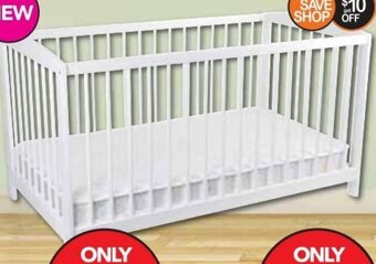 Cheap as Chips White Cot offer