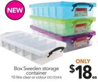 Cheap as Chips Box Sweden Storage Container offer