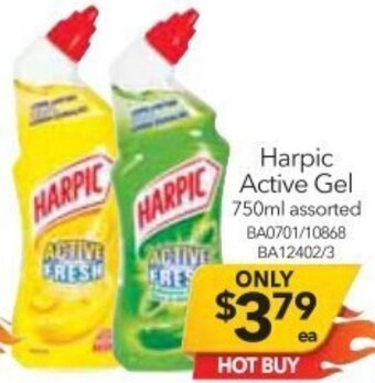 Harpic Active Gel