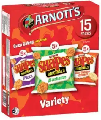 Shapes Variety Multipacks 375g