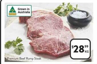 Foodworks Premium beef rump steak offer