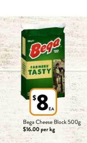 Foodworks Bega cheese block offer