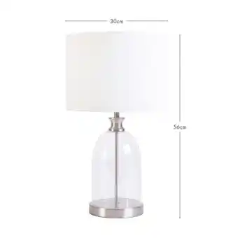 Pillow Talk Marlow 56cm table lamp by amalfi offer