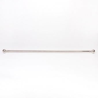 Pillow Talk Bailey extendable brushed chrome rod set by habitat offer