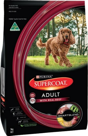 IGA Supercoat Dry Dog Food 3kg Selected Varieties offer