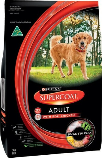 IGA Supercoat Dry Dog Food 3kg Selected Varieties offer