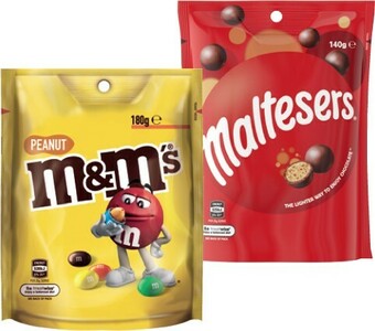 IGA Maltesers, Pods or M&M's Share Pack 120-180g Selected Varieties offer