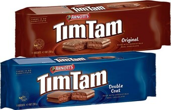 IGA Arnott's Chocolate Tim Tam Biscuits 160-200g Selected Varieties offer